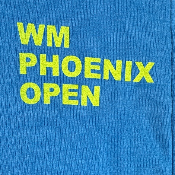 Waste Management Tournament - The Peoples Open - Zip-up Blue Hoodie - Size XXL - Picture 2 of 9